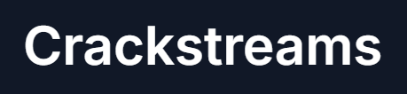 CrackStreams Logo – Free Sports Streaming